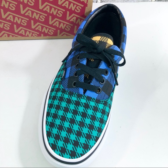 VANS Era Buffalo Mix Multicolor Mens Sizes 8 8.5 - Picture 2 of 7